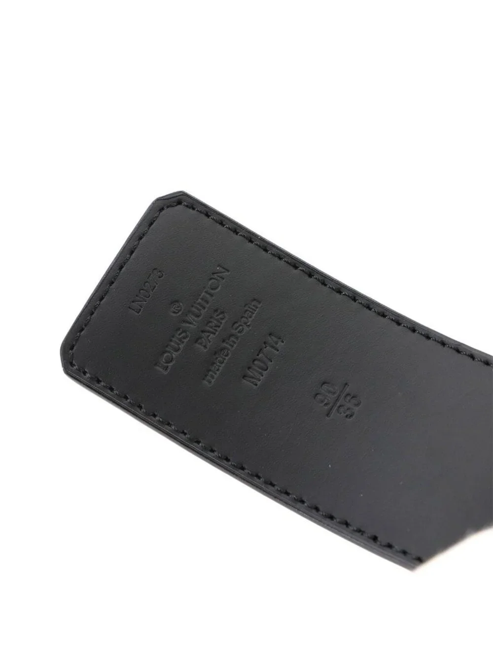 Louis Vuitton Monogram Eclipse LV Shake 40 Reversible Belt 90/36